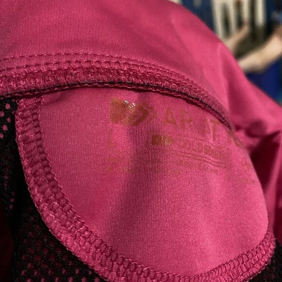 AriatTEK Bryce Cold Series Quarter-Zip Pullover – Pink & Black | Size Large - Picture 2 of 14